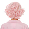 Back of pink Frenchy 50s Grease wig