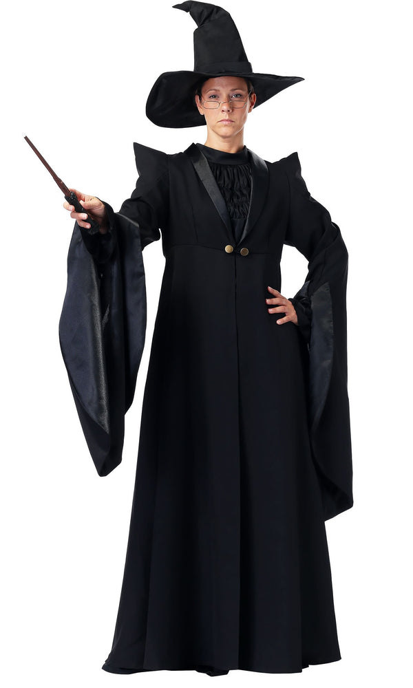 Professor McGonagall costume coat, dress and hat