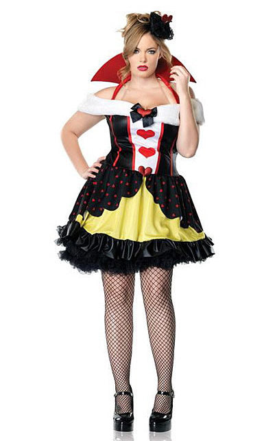 Queen Of Hearts Plus Size