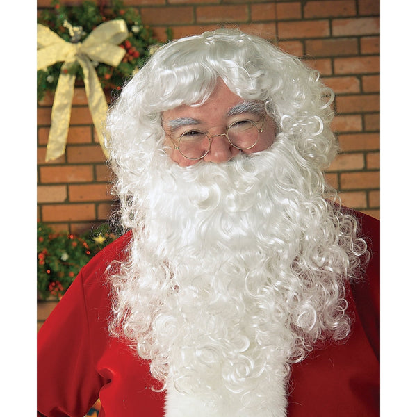 Santa curly wig and beard