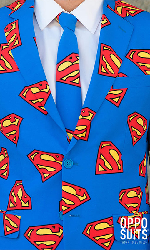 Superman jacket & tie