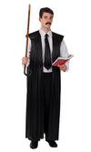 Teachers black long robe