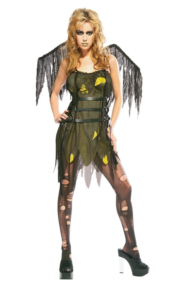 Short naughty Tinkerbell style dress with wings