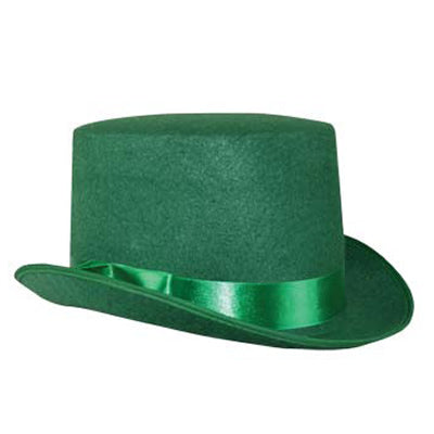 Green Saint Patrick's hat with green band